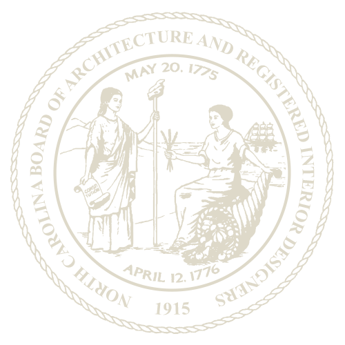 NC Board of Architecture and Registered Interior Designers